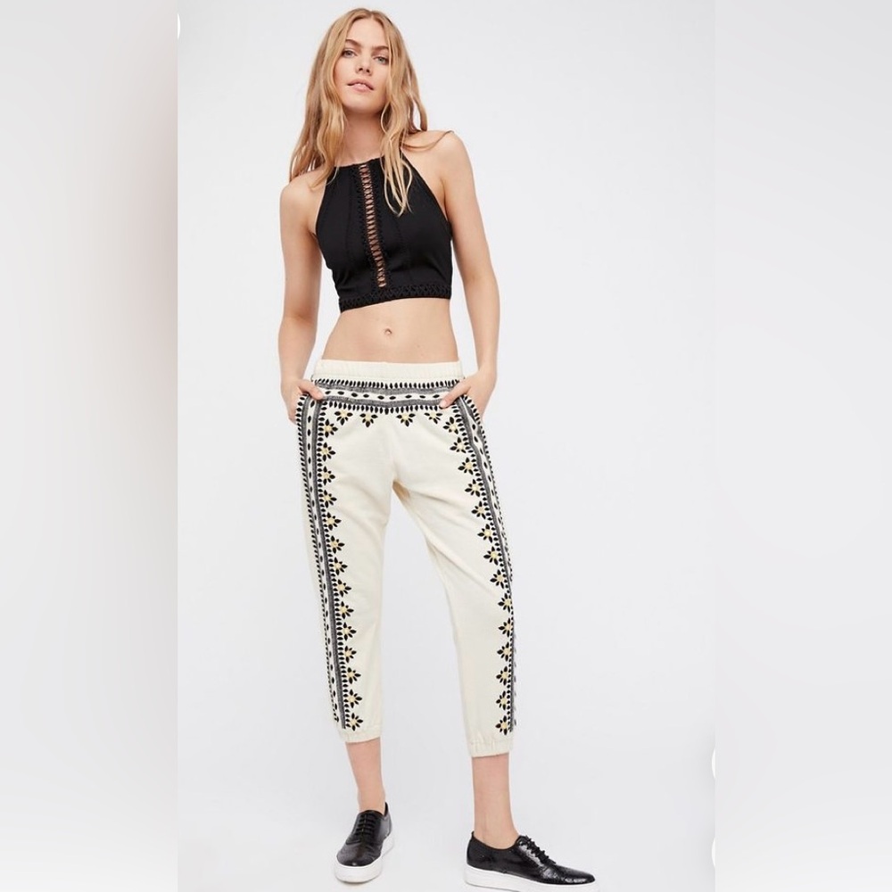 Free People One Three Wishes Sweetpants